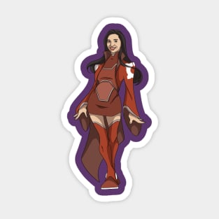 TheRedQueenOfX HoX Sticker